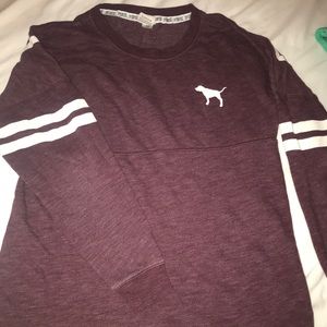 VS pink sweatshirt